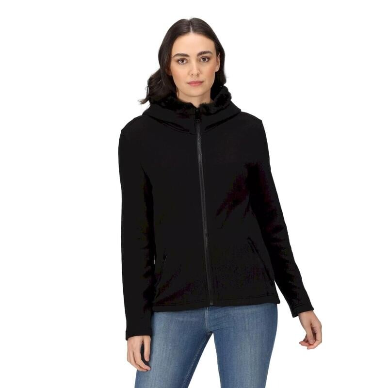 Женская толстовка на молнии Avalynn, черная REGATTA, цвет negro