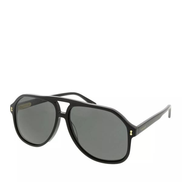 

Солнцезащитные очки gg1042s-001 60 sunglass man acetate black-black- Gucci, черный