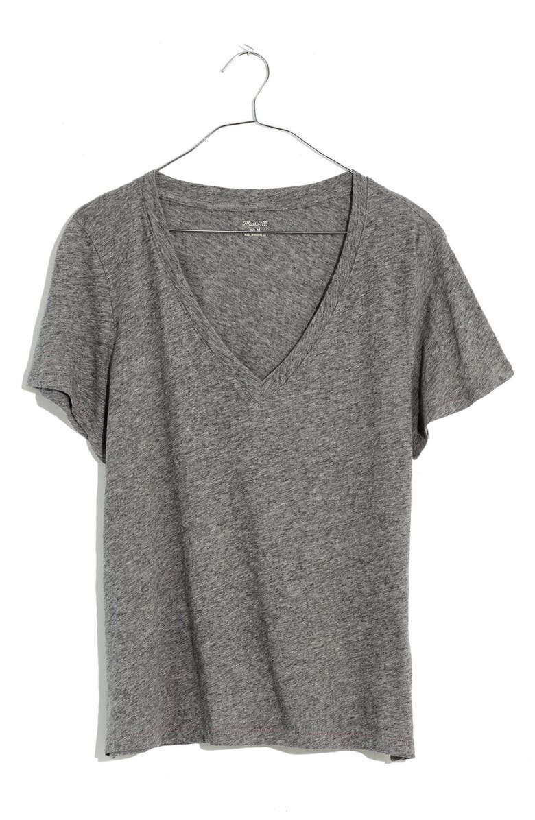 

Хлопковая футболка с v-образным вырезом Whisper MADEWELL