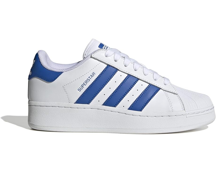 

Кроссовки Adidas Superstar XLG, цвет White/Blue/White