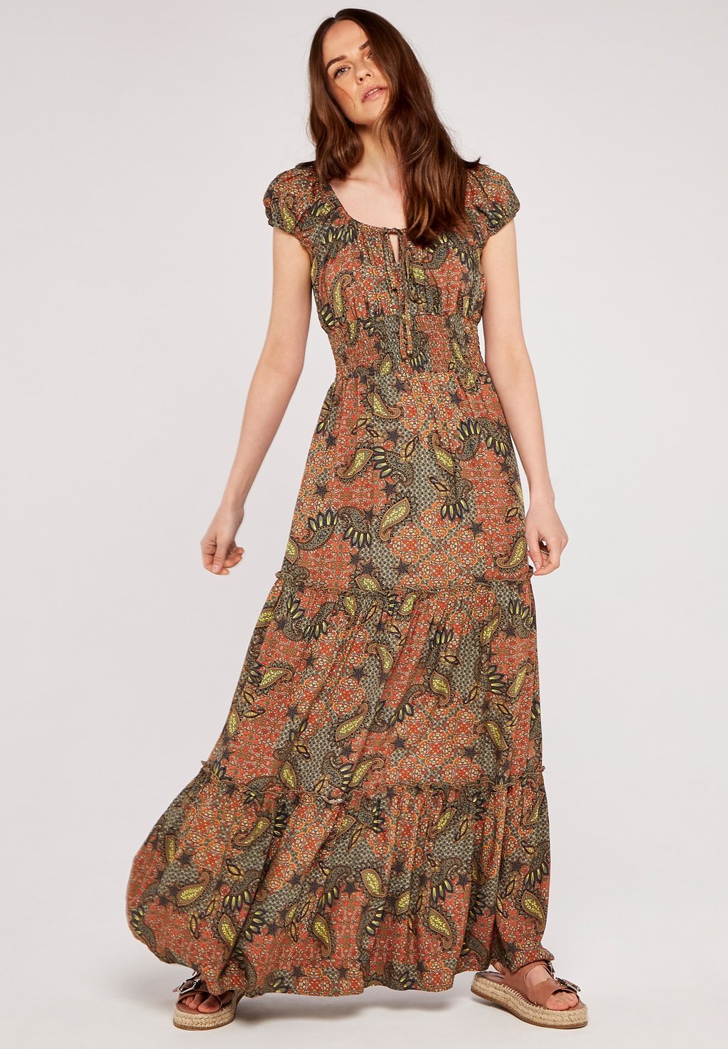 Платье макси Apricot, цвет khaki