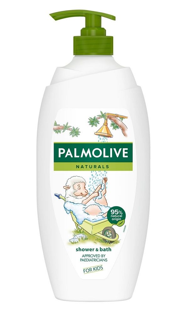 Palmolive Naturals Kids жемчужная ванна для детей, 750 ml