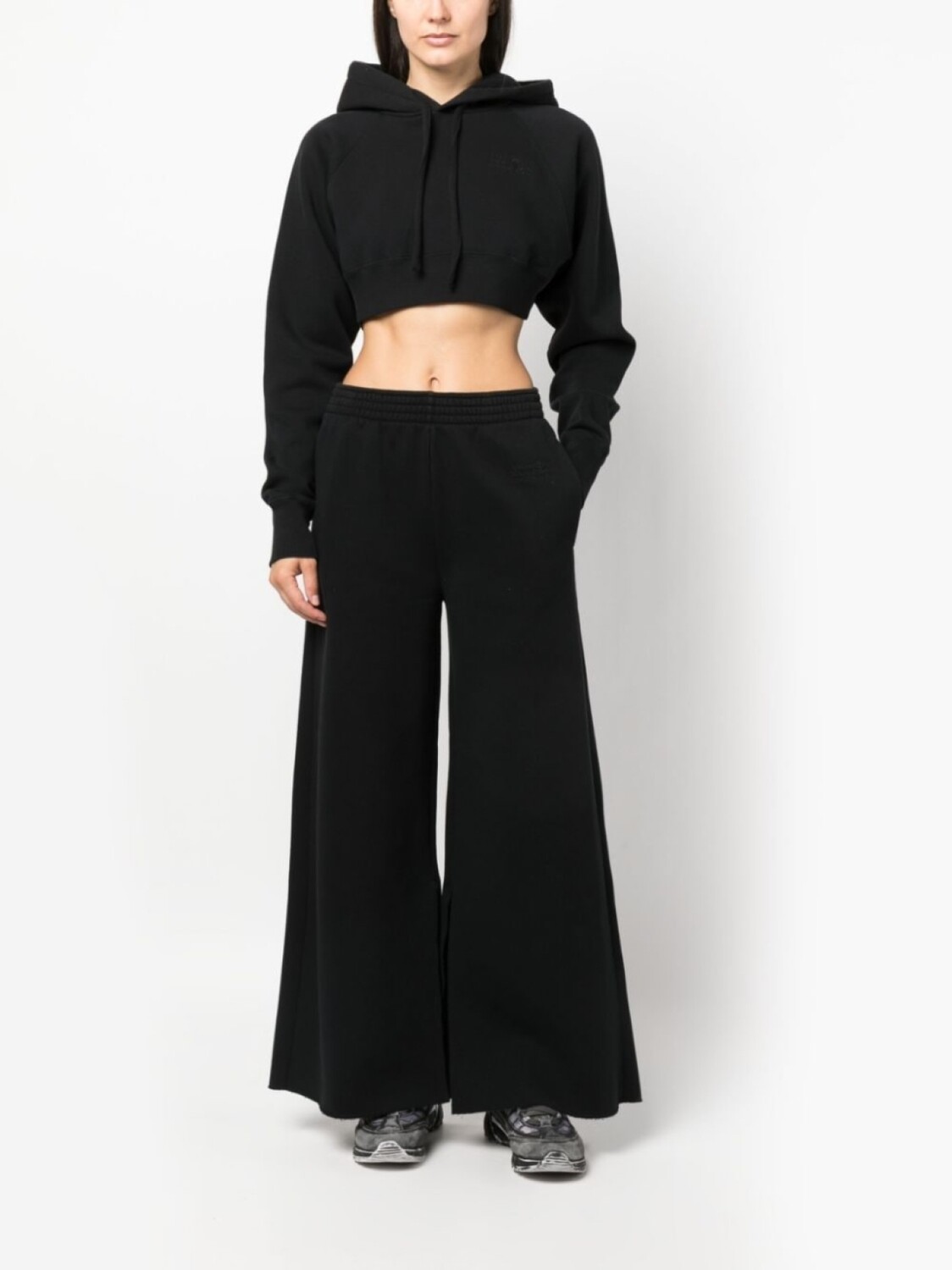 

MM6 Maison Margiela спортивные брюки широкого кроя, черный
