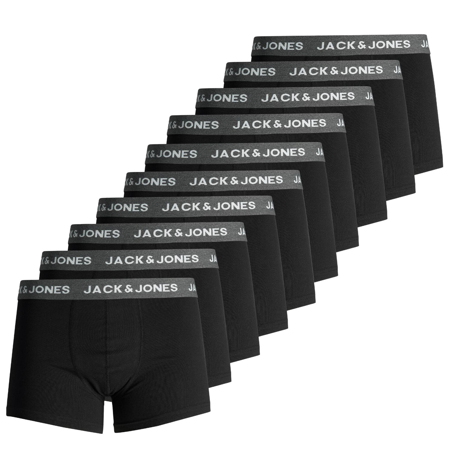 

Боксеры Jack & Jones 10 шт, черный