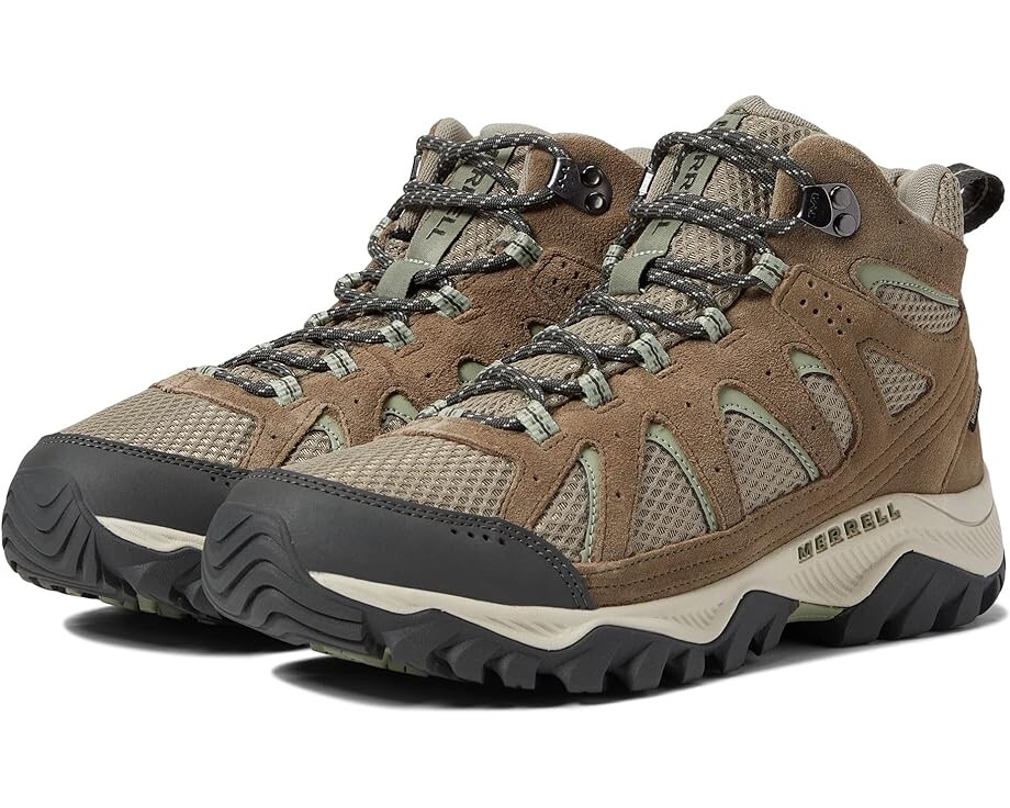 

Походные ботинки Merrell Oakcreek Mid Waterproof, цвет Brindle
