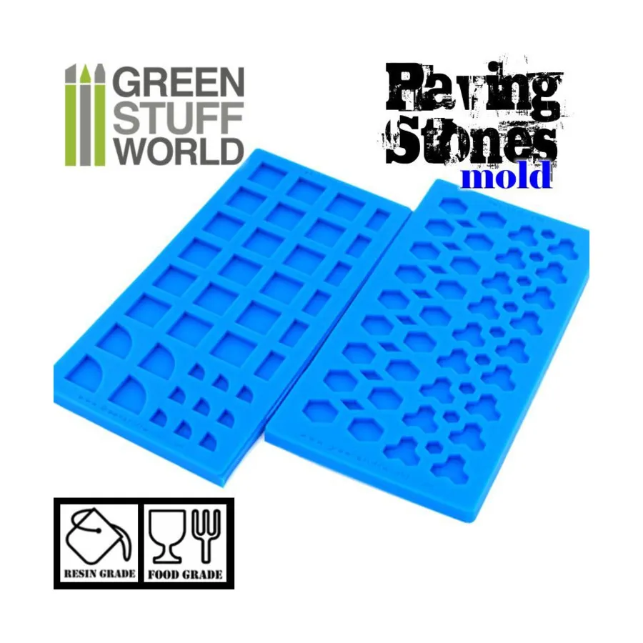 

Брусчатка, Tools - Silicone Molds