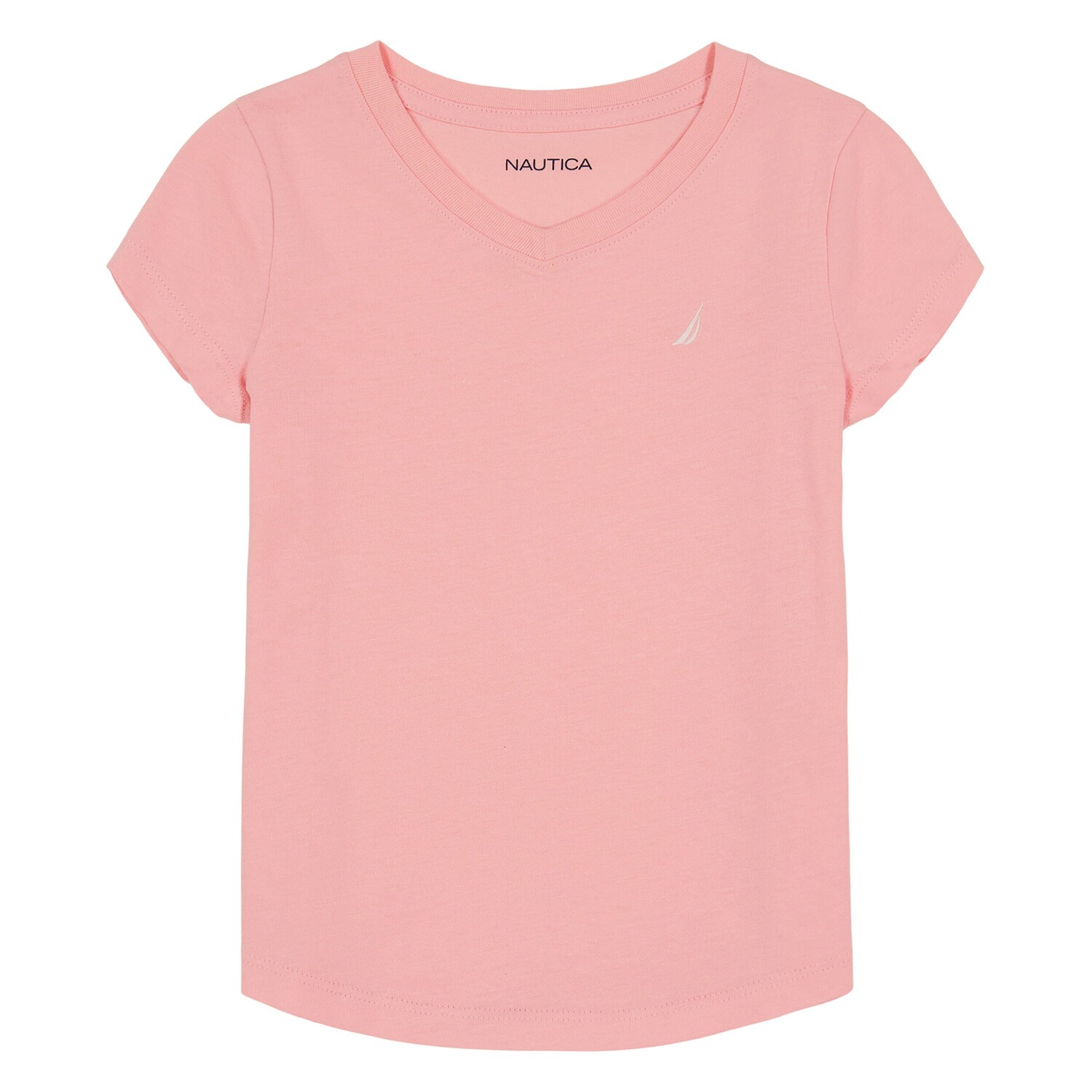 

Футболка Nautica Little Girls с V-образным вырезом (4-6X), цвет Bow Burgundy