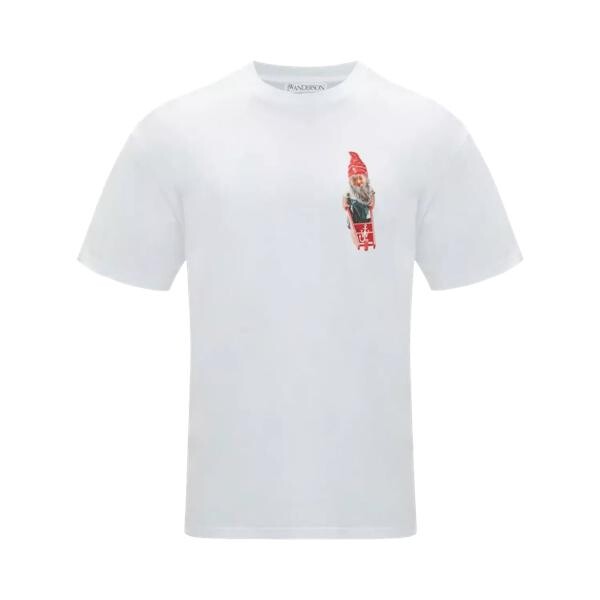 

Футболка t-shirt mit zwergen motiv white white J.W. Anderson, белый