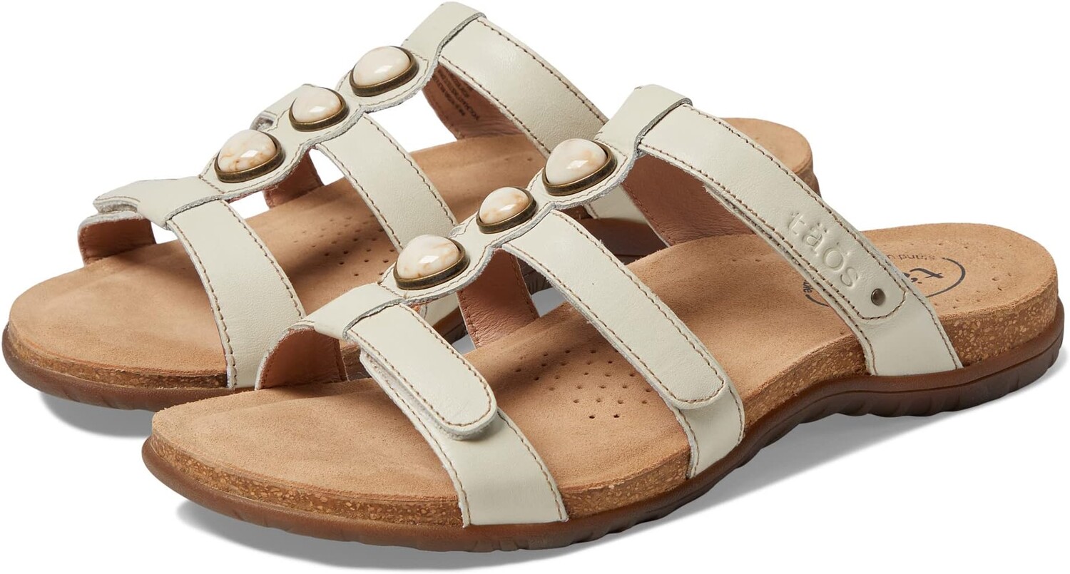 

Сандалии на плоской подошве Gemma Taos Footwear, слоновая кость