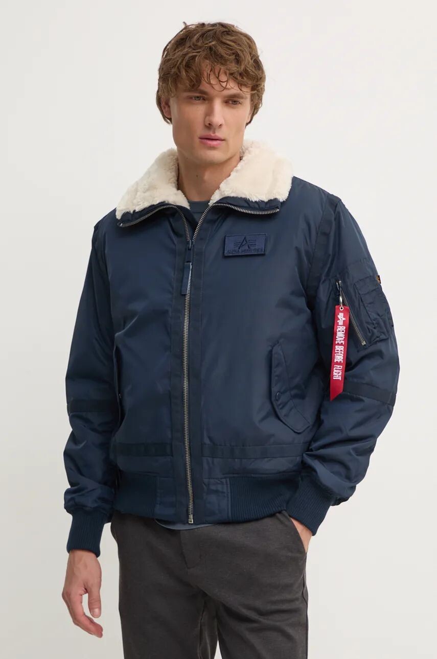 

Куртка-бомбер Alpha Industries B15-3 TT, темно-синий