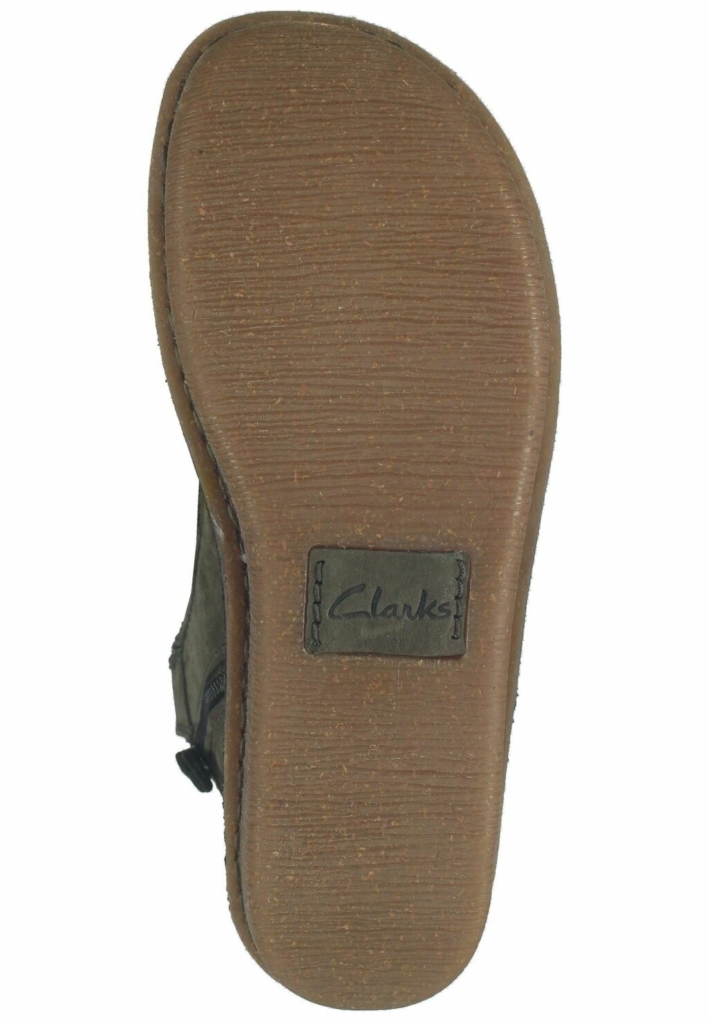 

Ботильоны на шнуровке Clarks, оливковый