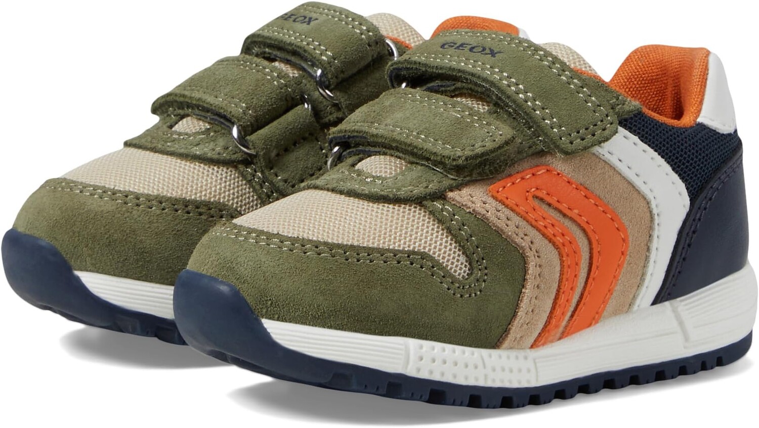 

Кроссовки Geox Alben Boy 46, цвет Sage/Navy