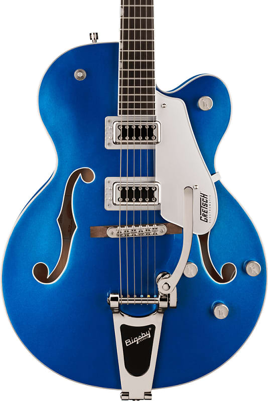 

Электрогитара Gretsch G5420T Electromatic Classic Hollow Body Single-Cut with Bigsby, Laurel Fingerboard, Azure Metallic