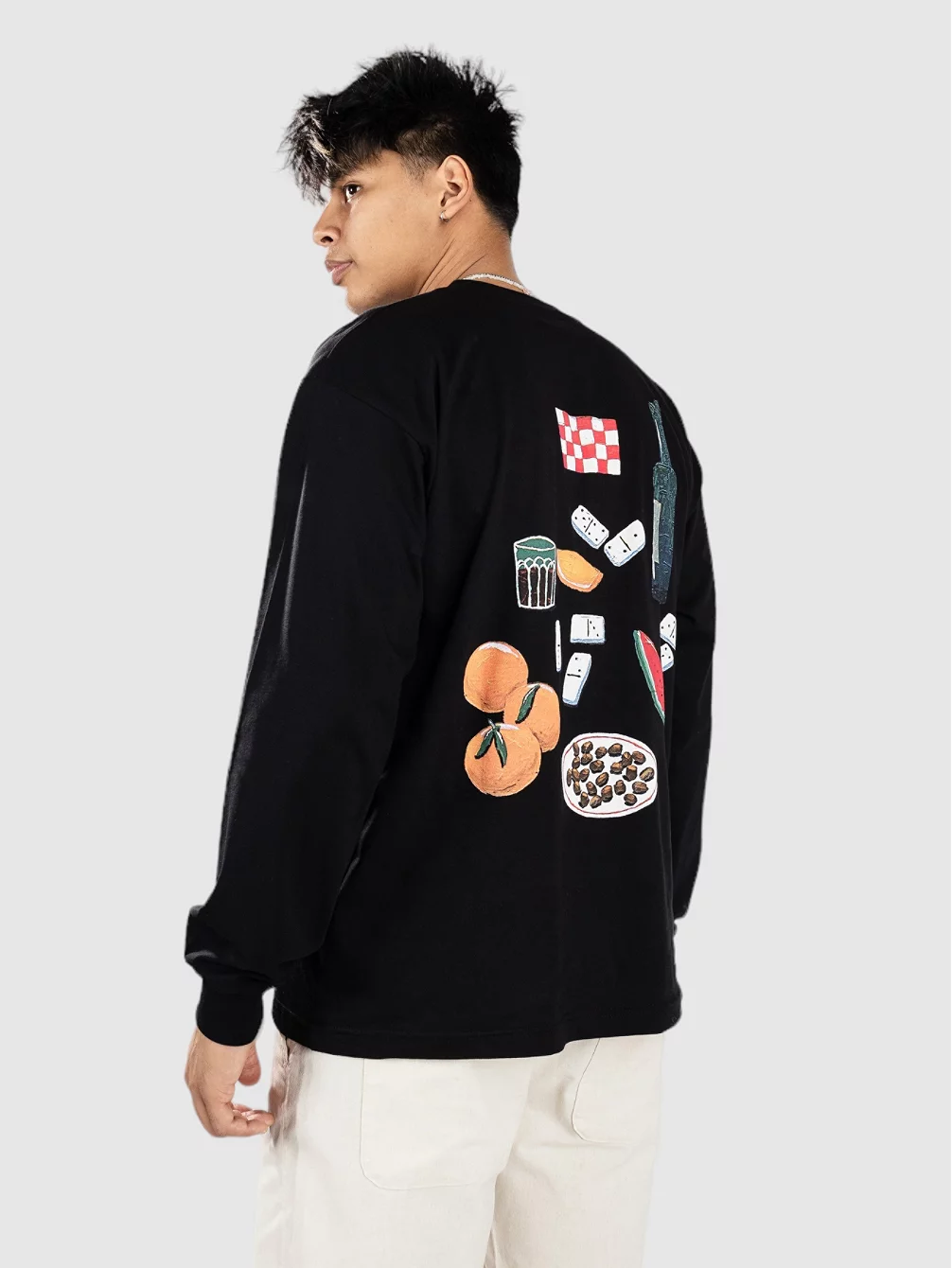 

Исида Мария с длинным рукавом Carhartt Wip, черный