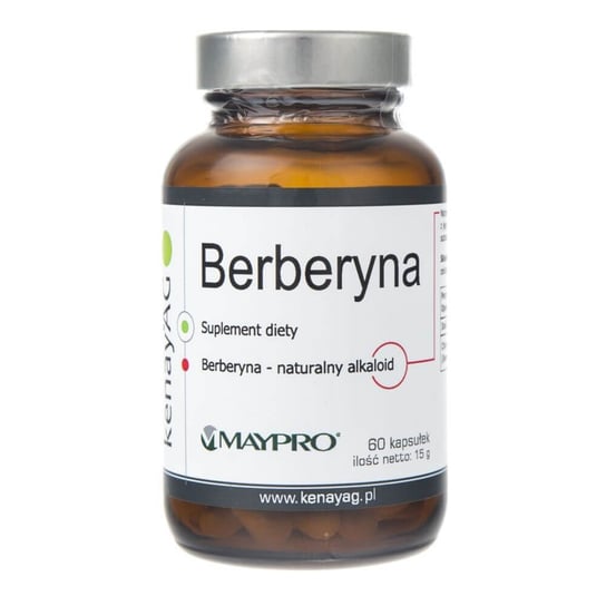 Kenay, Берберин 250 мг, 60 капсул sunergetic берберин 600 мг 60 капсул