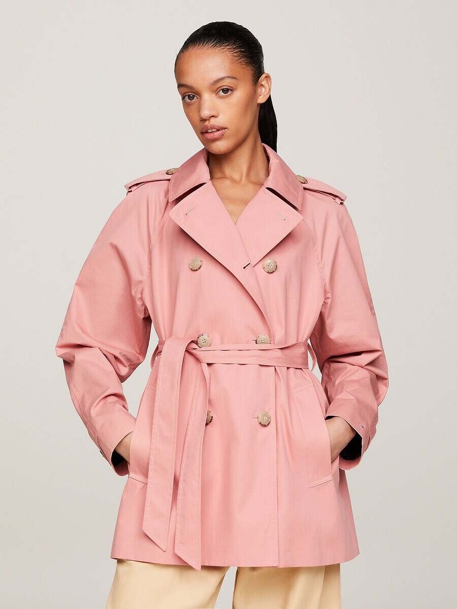 

Межсезонное пальто Tommy Hilfiger, светло-розовый