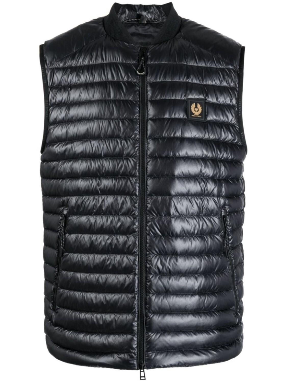 

Belstaff жилет Airframe с нашивкой-логотипом, черный
