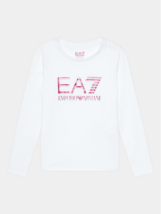 

Блуза стандартного кроя Ea7 Emporio Armani, белый