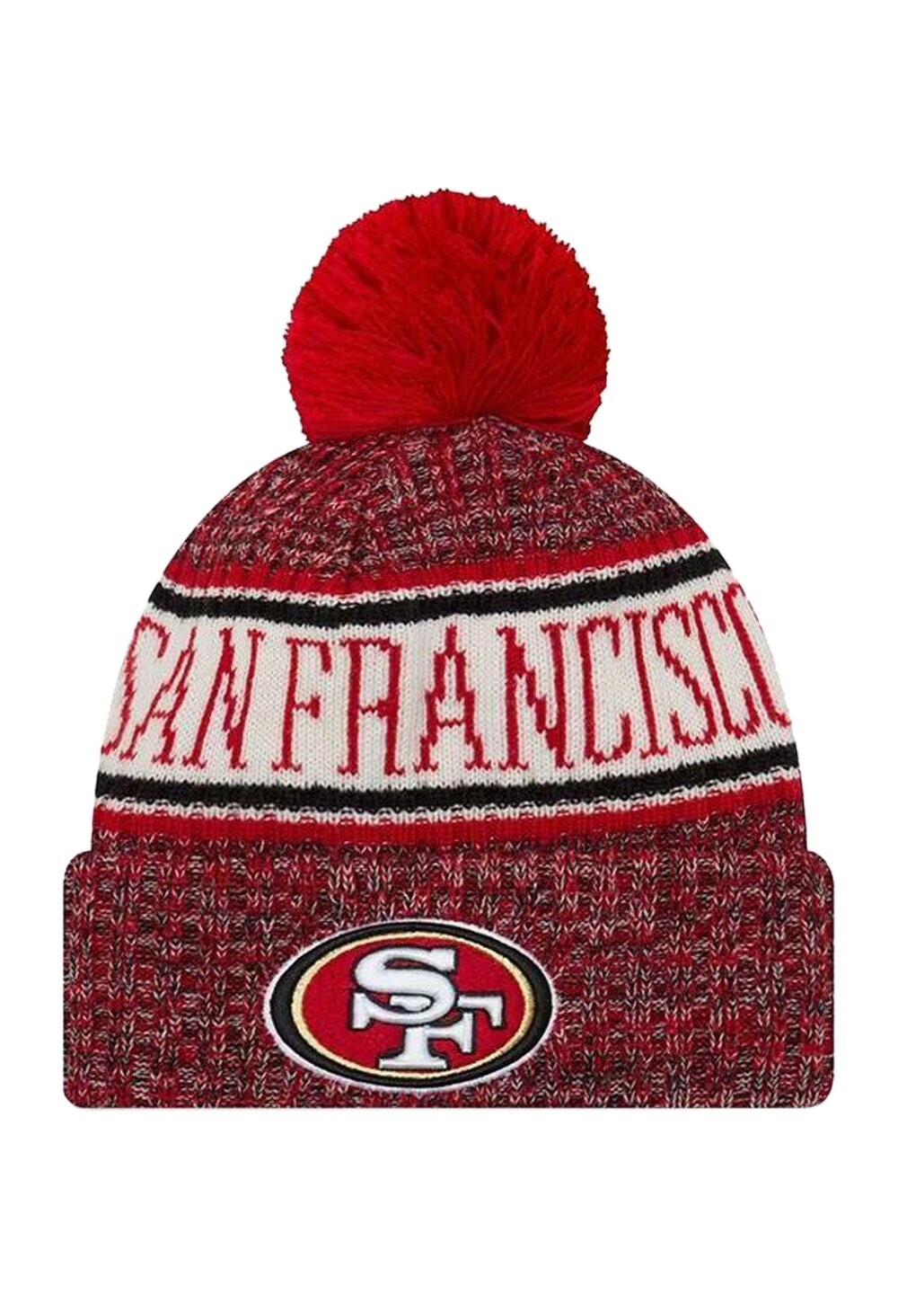 

Шапка SAN FRANCISCO 49ERS NFL 2018 SIDELINE New Era, цвет rot