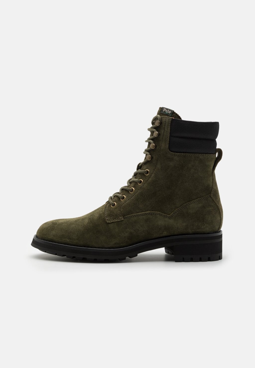 

Ботильоны на шнуровке Bryson Boots Polo Ralph Lauren, цвет olive