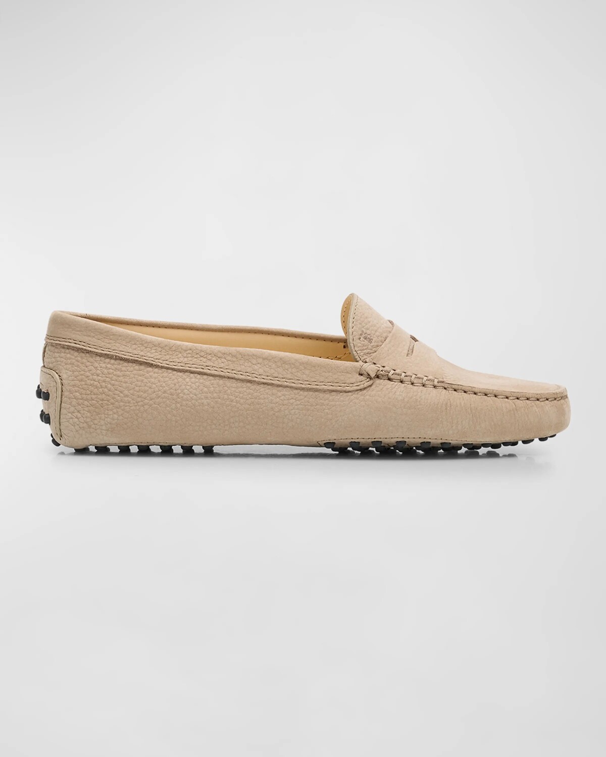 

Пенни-лоферы Driver из телячьей кожи Tod's, цвет Open Beige
