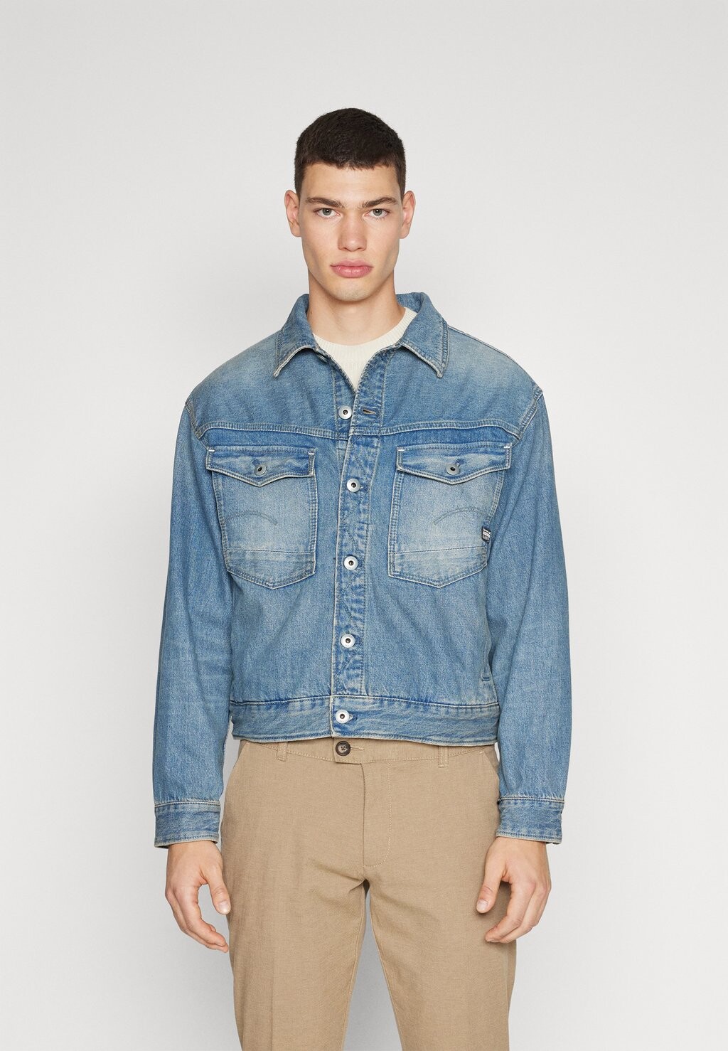 

Джинсовая куртка G-Star DAKOTA JACKET, цвет blue agave