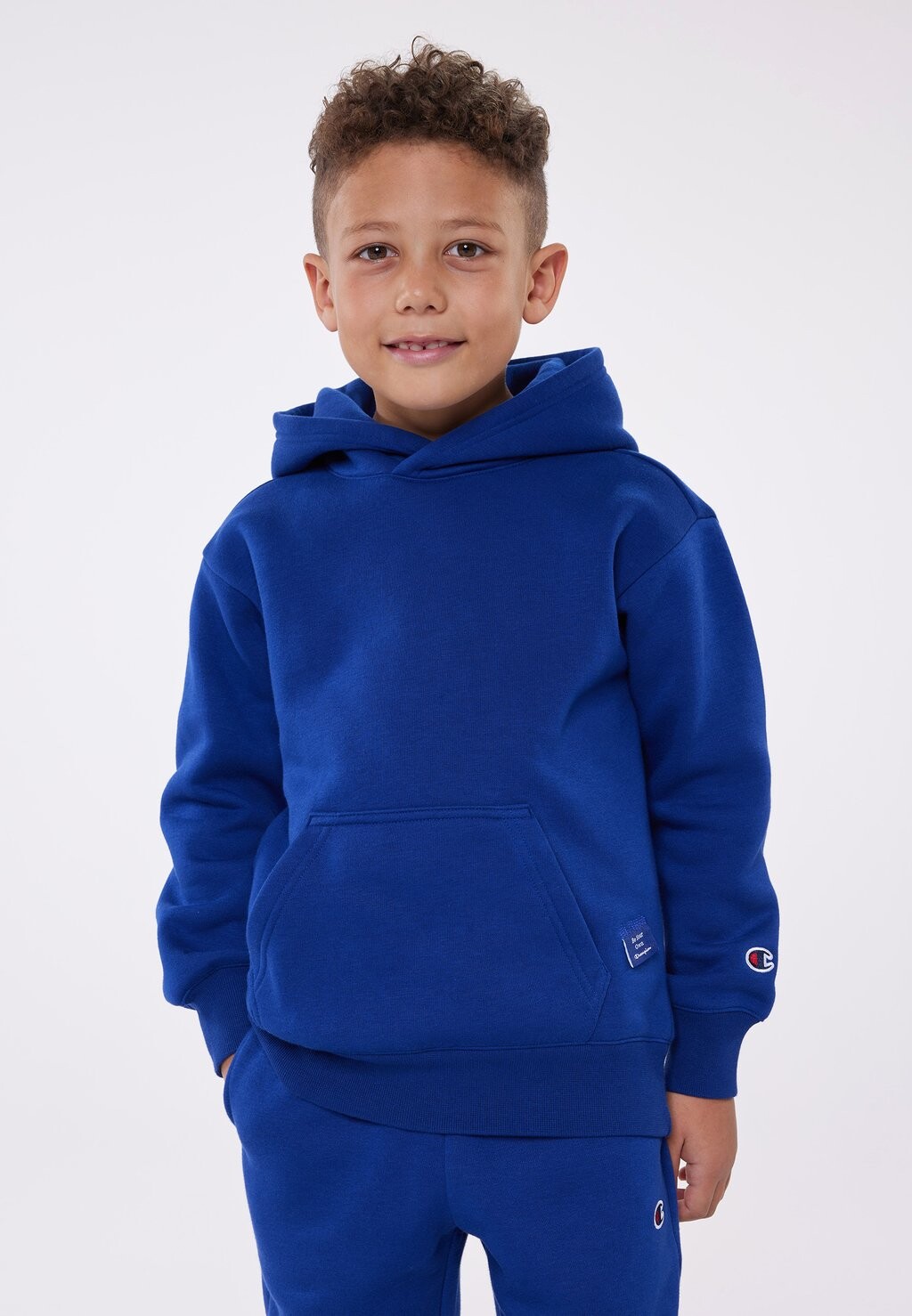 

Толстовка с капюшоном Exclusive Hooded Unisex Champion, цвет dark blue