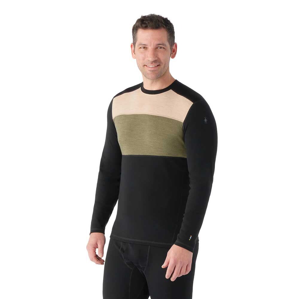 

Футболка Smartwool Merino 250 ColorBlock, зеленый