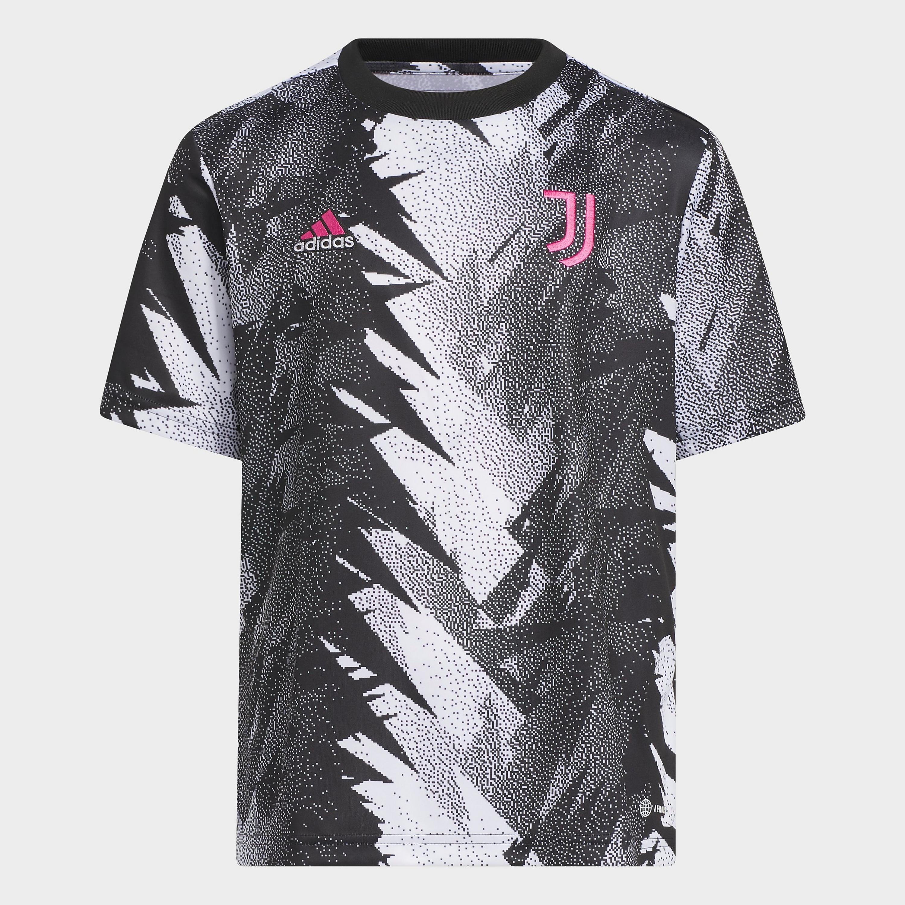 

Детская предматчевая футбольная майка adidas Juventus, черный