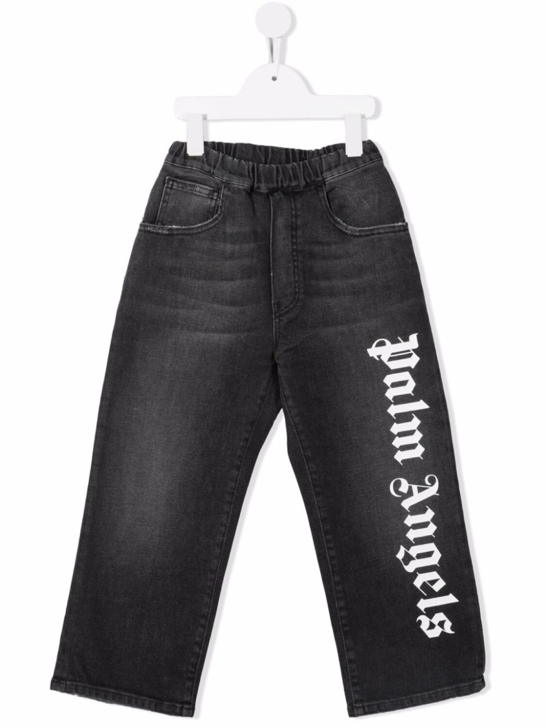 

Palm Angels Kids джинсы с логотипом, черный
