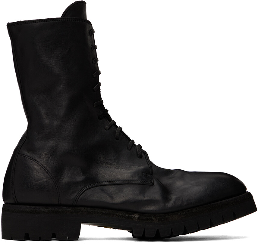 

Черные ботинки 791V Guidi, Черный