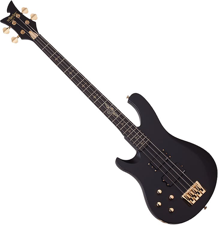 Басс гитара Schecter Signature Johnny Christ Left-Handed Electric Bass in Satin Finish