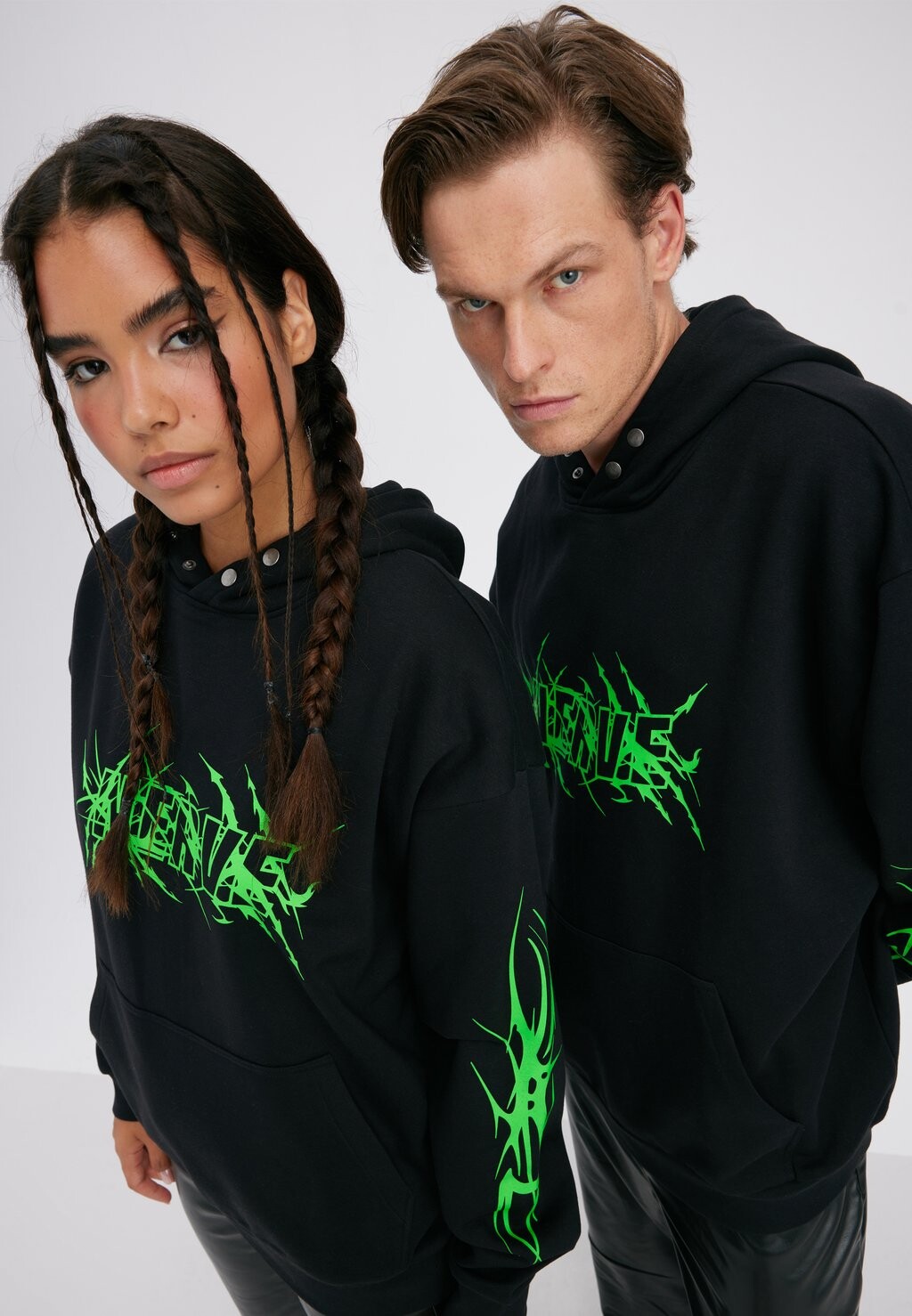 

Толстовка с капюшоном UNISEX YOURTURN, черный