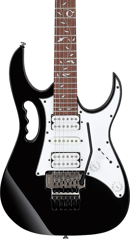 Электрогитара Ibanez JEMJR Steve Vai Signature Electric Guitar, Black электрогитара ibanez steve vai signature premium jem7vp electric guitar white w gigbag