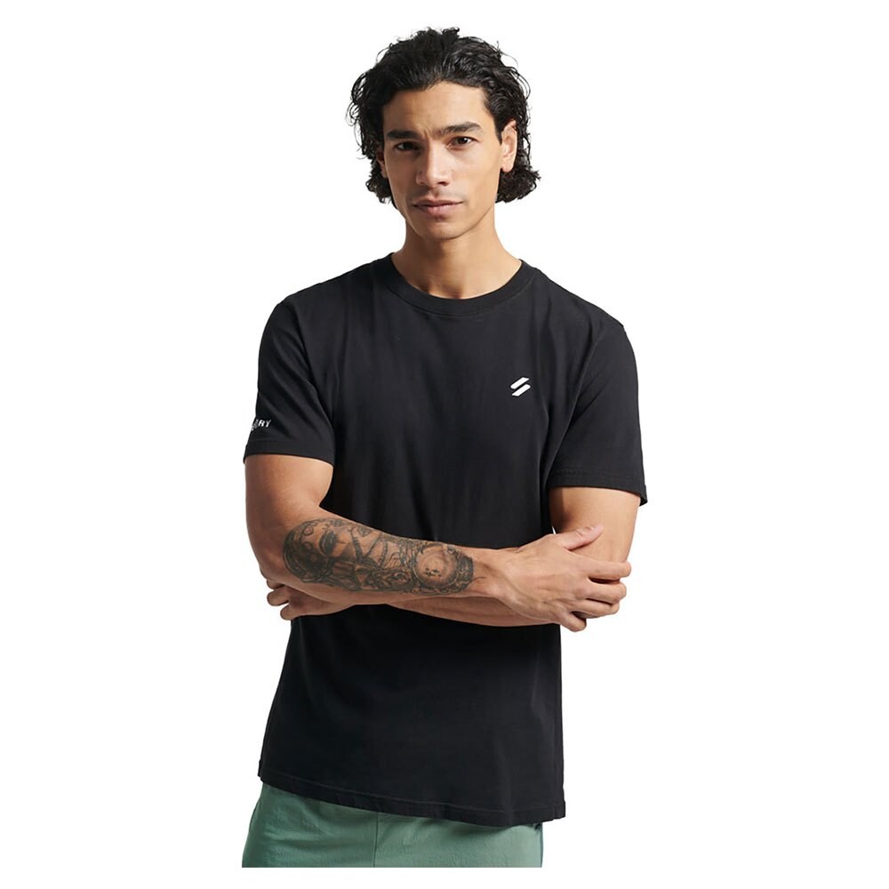 

Футболка с коротким рукавом Superdry Core Loose, черный
