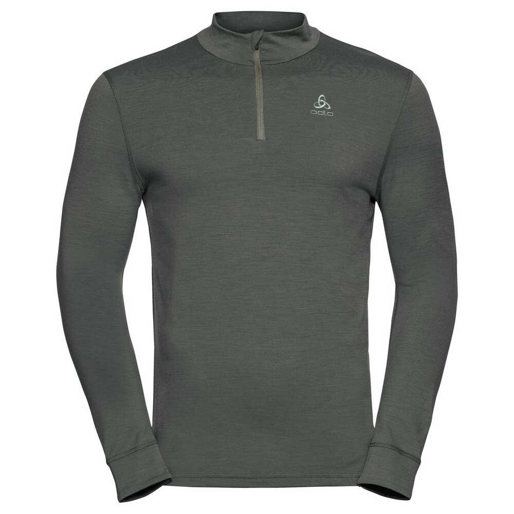

Базовый слой Odlo Natural 100% Merino Warm Turtle Neck, зеленый