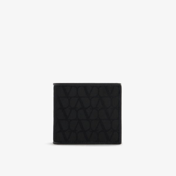 

Плетеный кошелек Icon Valentino Garavani, цвет nero