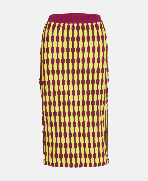 

Юбка карандаш Tory Burch, фиолетовый