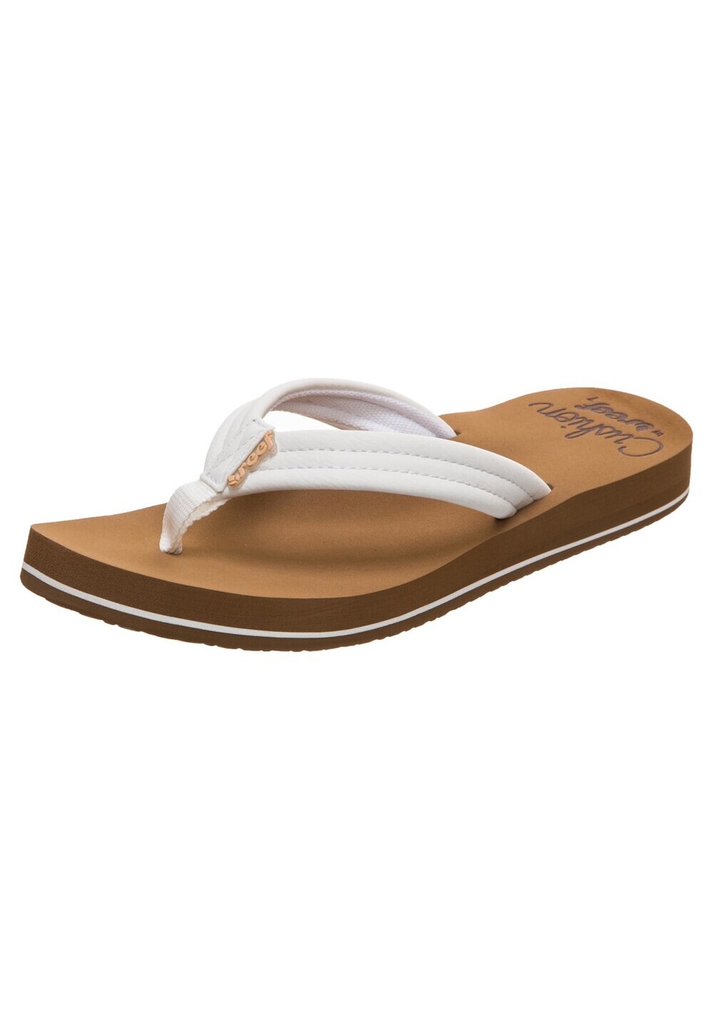 

Сандалии с Т-образным ремешком REEF Cushion Breeze, белый