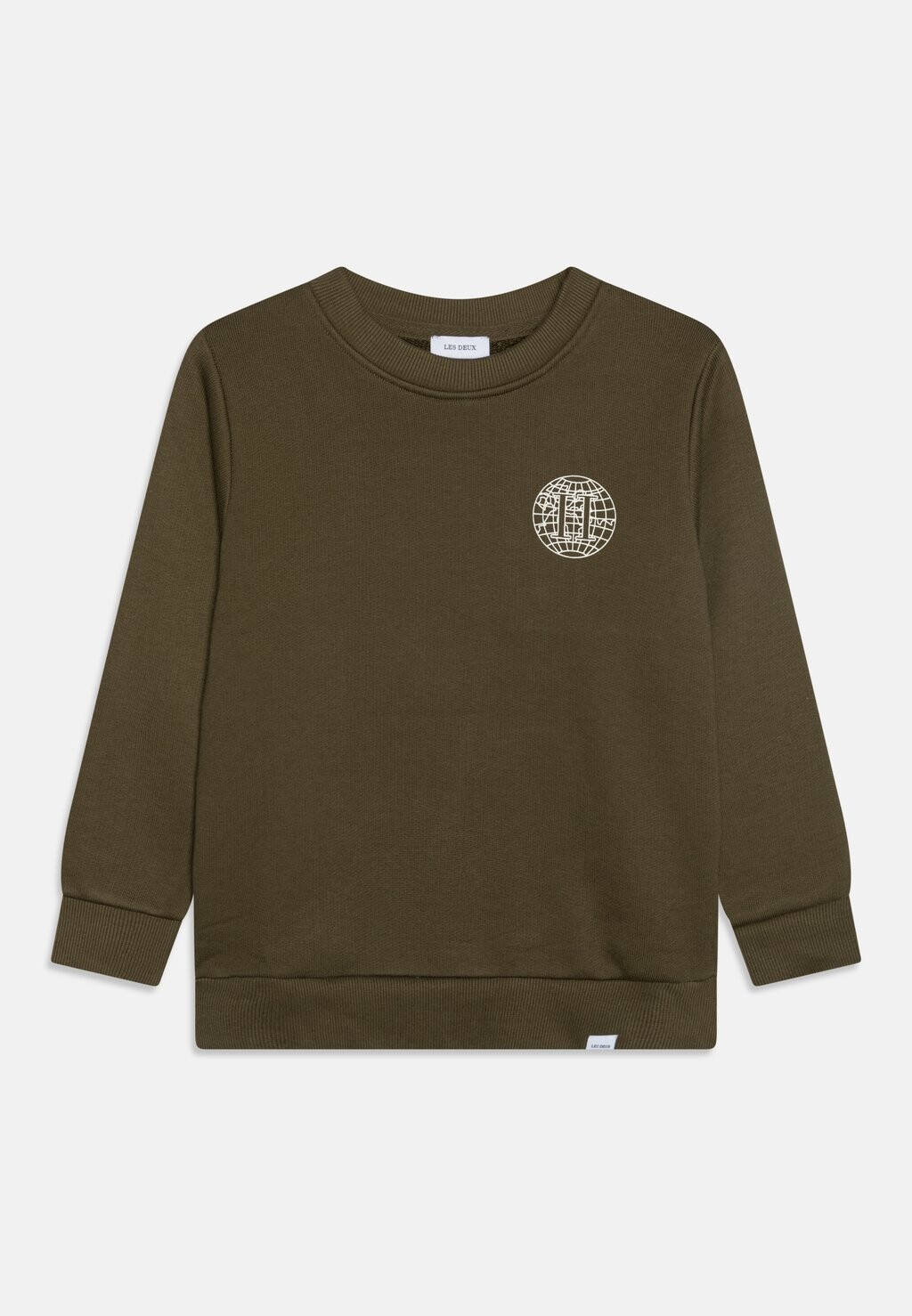 

Толстовка GLOBE KIDS Les Deux, цвет olive night/ivory