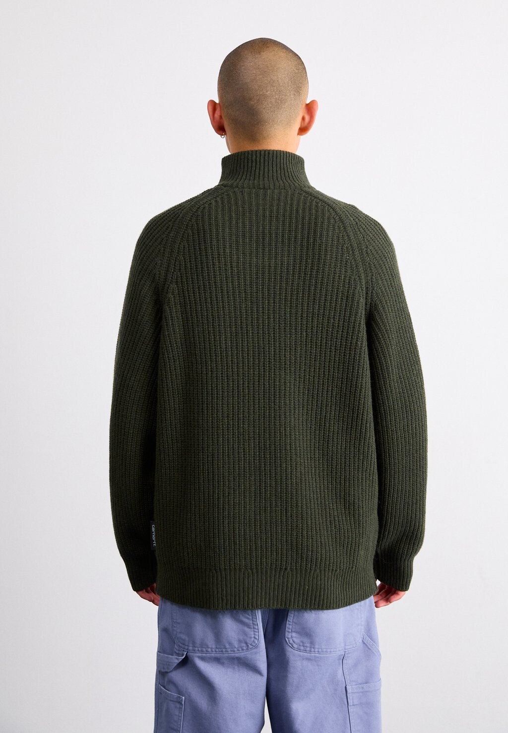

Джемпер MARLON HALF ZIP Carhartt WIP, темно-зеленый