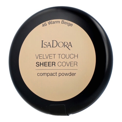 

Компактная пудра Velvet Touch Sheer Cover 46 Warm Beige 10G, Isadora