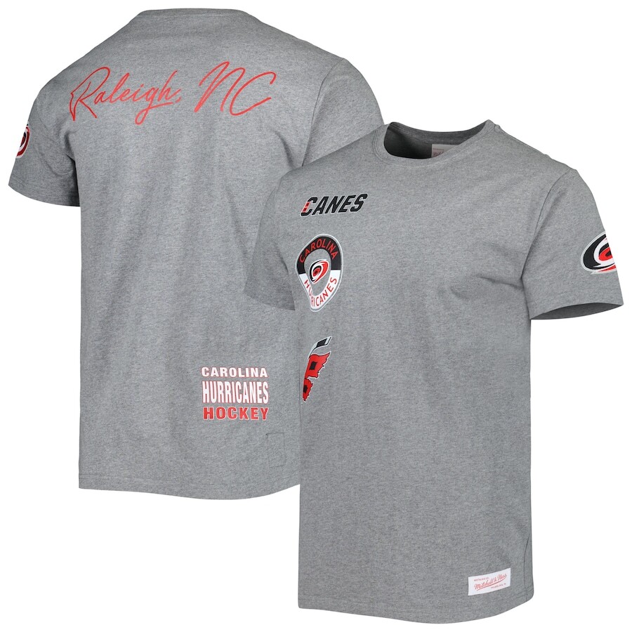 

Футболка с коротким рукавом Mitchell & Ness Carolina Hurricanes, серый