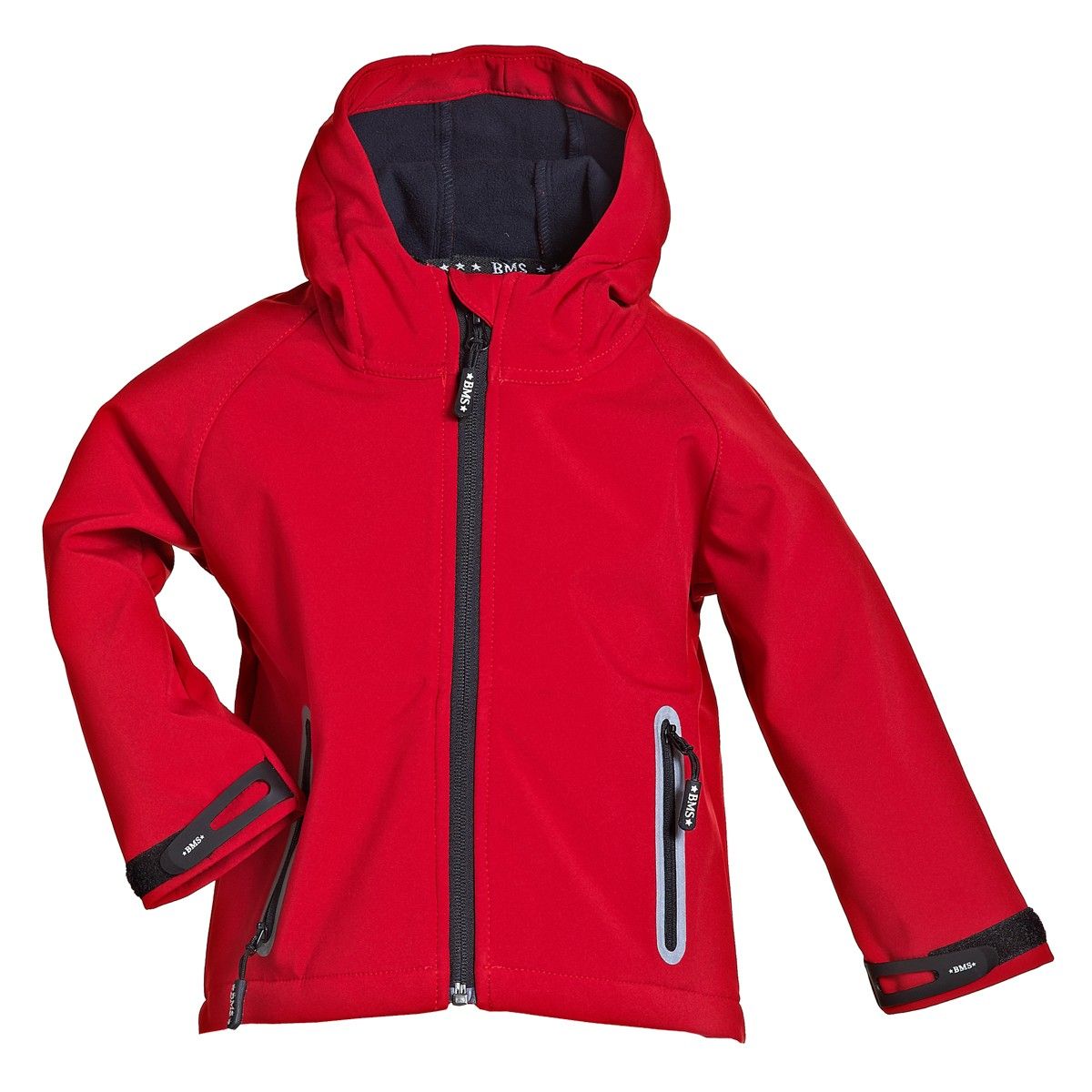 Куртка софтшелл BMS Sailing Wear SoftShell Jacke Stealth, красный