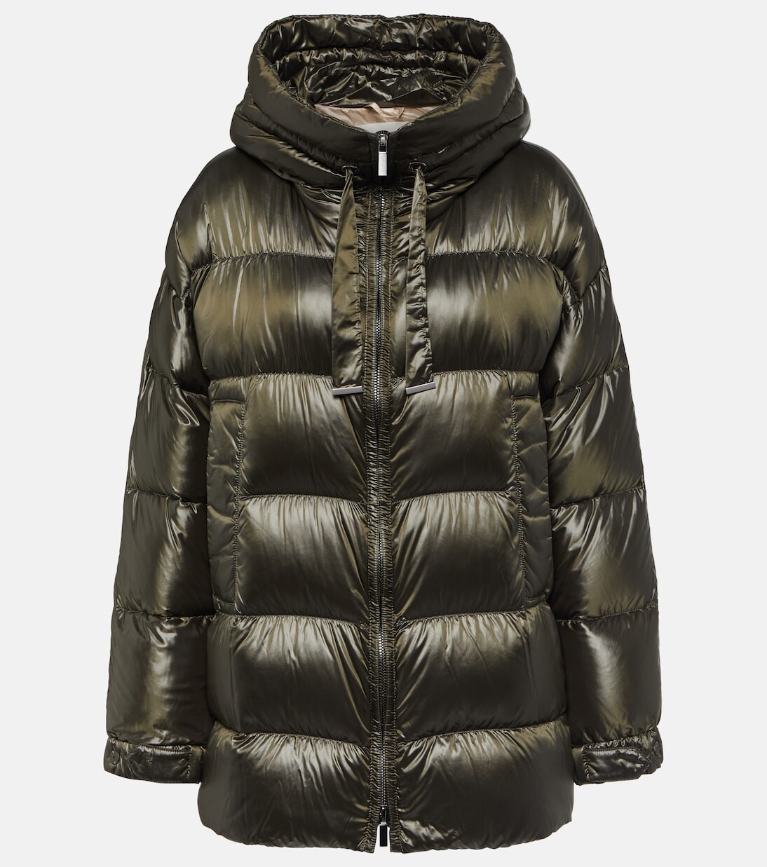 

Пуховик the cube spacese Max Mara, зеленый