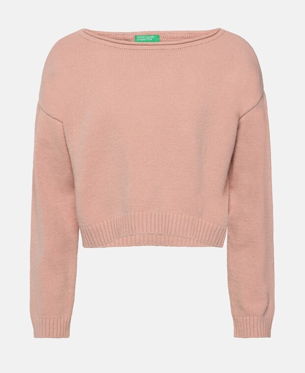 

Джемпер с длинными рукавами United Colors of Benetton, лосось