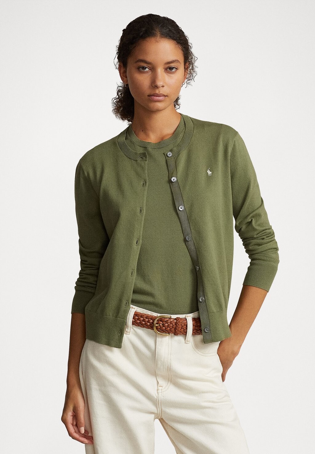 

Кардиган Long Sleeve Cardigan Polo Ralph Lauren, цвет garden trail