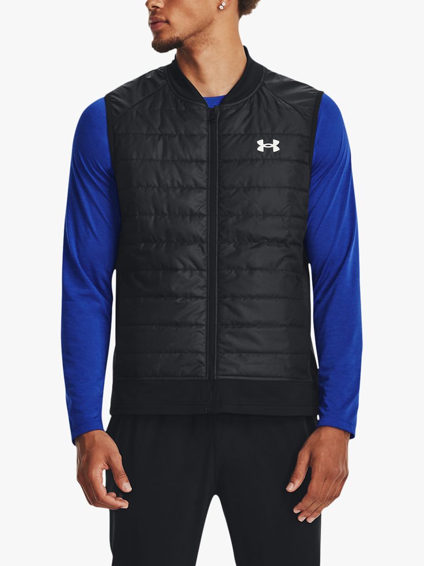 

Утепленный жилет для бега Under Armour Storm, черный/светоотражающий