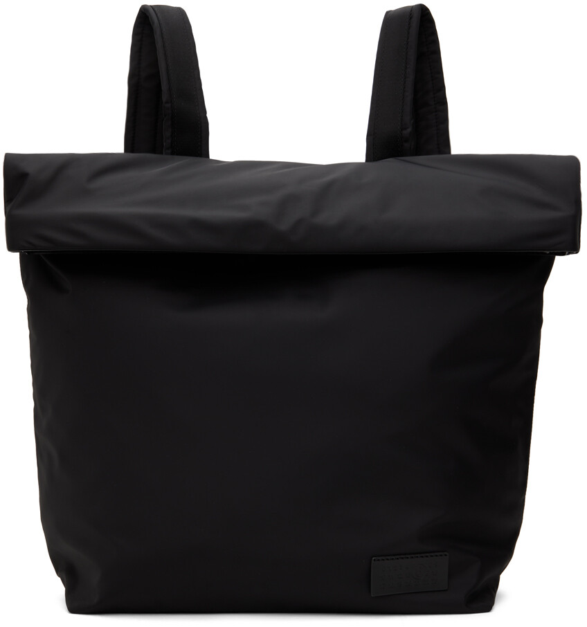 

Черный практичный рюкзак MM6 Maison Margiela