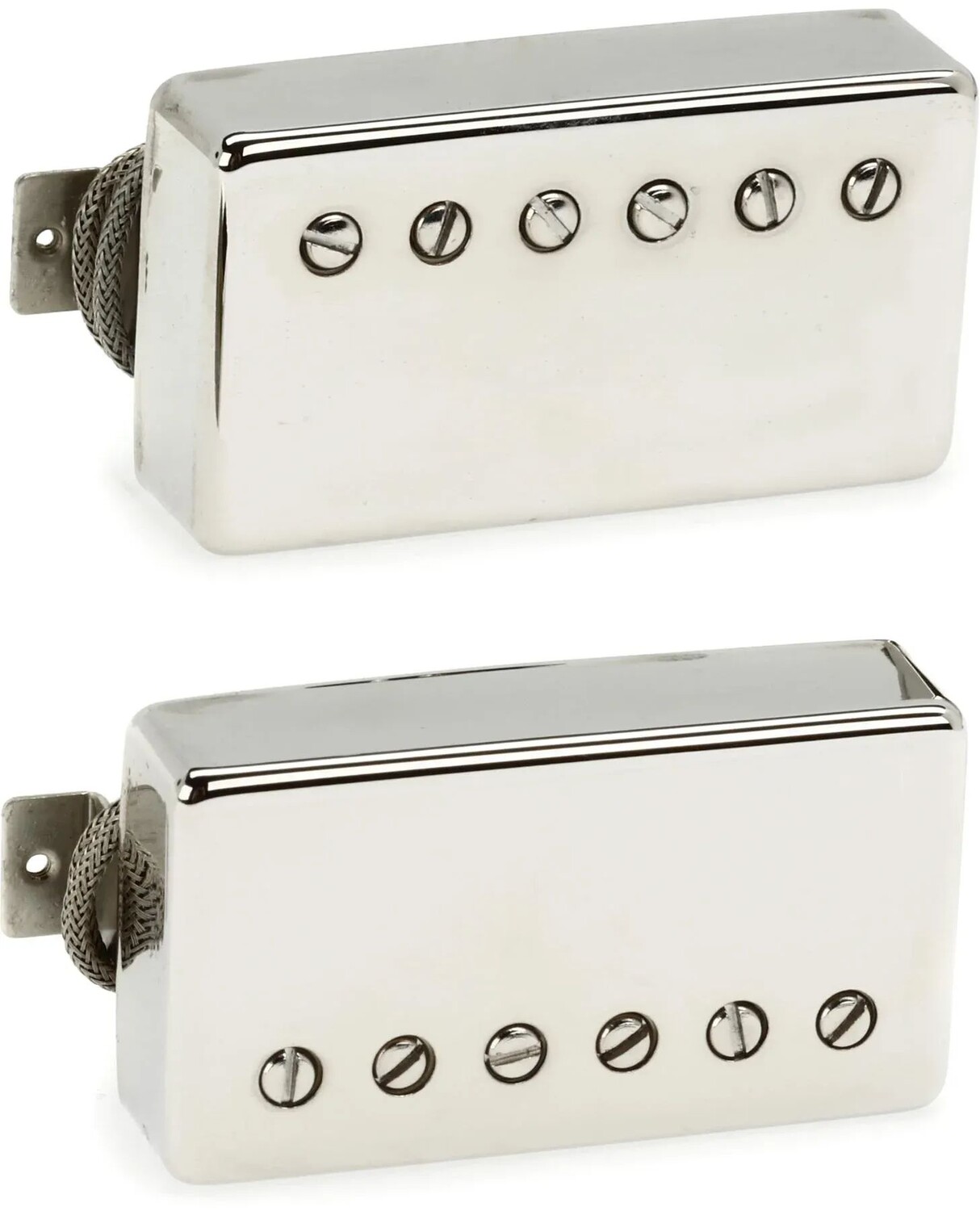 

Seymour Duncan Custom Shop Greenie, 1-проводной хамбакер, набор из 2-х звукоснимателей - никелевая крышка